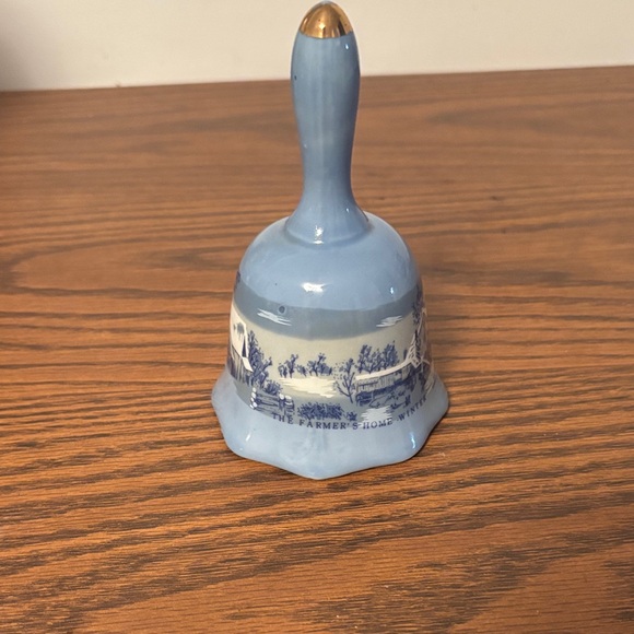 Blue and White Decorative Bell - Picture 1 of 2